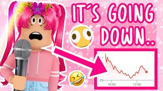 ROBLOX STOCK HIT AN ALLTIME LOW roblox newsdrama 2022 [upl. by Jarin397]