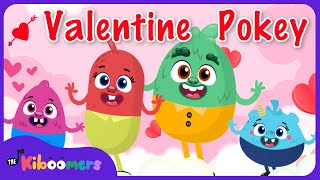 Valentine Hokey Pokey Song  The Kiboomers Valentines Day Songs for Preschoolers [upl. by Ahseit679]