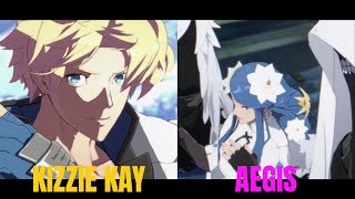 Guilty Gear Strive Kizzie Kay Ain VS Aegis Dizzy High Level Gameplay [upl. by Chavez]