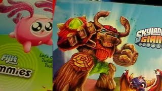 Fijit Friends Shimmies amp Skylanders 2013 Happy Meal Toy Review by Bins Toy Bin [upl. by Eadwine476]