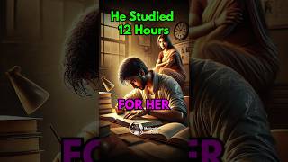 Studying 12 Hours For Girlfriend 😭 School Motivational Love Story studymotivation [upl. by Dania]