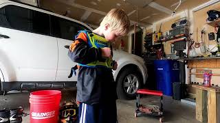 How to Put on Dirt Bike Gear For Kids [upl. by Hyacinth]