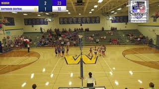 Wahoo vs Raymond Central Volleyball SubDistrict 102924 [upl. by Kellby]