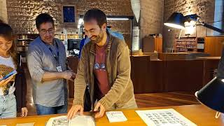 Esperanto Präsenz in der Nationalbibliothek von Barcelona [upl. by Brezin]