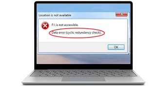 How To Solve Data Error Cyclic Redundancy Check Diskpart Error [upl. by Maer]