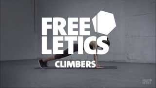 How to do Climbers  Freeletics Instructor Video [upl. by Schechter667]