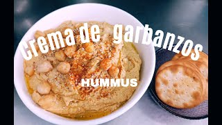 Deliciosa Crema de Garbanzos HUMUS [upl. by Nofets657]