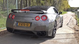 Nissan GTR R35 with Titanium Exhaust System  Lovely Sounds [upl. by Valerie]