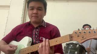 Adonia Christian  Dia Raja  SundayService guitarcover [upl. by Anniahs]