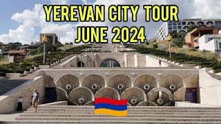 June 2024  Armenia Yerevan City Tour [upl. by Leelahk937]