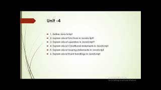 WEB UNIT WISE IMPimportant questions of webtechnologyvery important questions of web technology [upl. by Dyke]