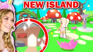 NEW Mushroom Island In Adopt Me Roblox [upl. by Thurmann305]