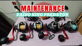 REEL DAIDO  PROSES MAINTENANCE REEL DAIDO KING PREDATOR [upl. by Orme]