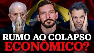 BRASIL À BEIRA DO COLAPSO ECONÔMICO  Lula e Haddad estão destruindo a economia [upl. by Suivatnod]