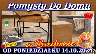 𝐁𝐈𝐄𝐃𝐑𝐎𝐍𝐊𝐀🐞Nowa Oferta Promocyjna Od Poniedziałku 14102024 Pomysły Do Domu [upl. by Stout]