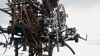 Jean Tinguely  Euréka  Le Cyclop  Artracaille 28062011 [upl. by Ttreve859]