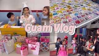 괌일상 VLOG 🇺🇸🇬🇺  우리집 큰 행사 다나의 생일파티 할로윈 퍼레이드 새로 오픈한 와펜하우스 하얏트에서 물놀이 건강식으로 꽉 채운 집밥 10월 다나네집 브이로그 [upl. by Edieh]