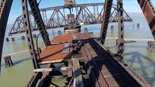 FPV exploring the abandoned Dumbarton Rail Bridge [upl. by Enner]