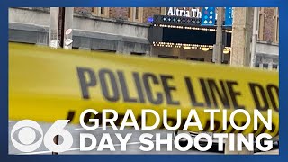 Shooting reported near high school graduation in Richmond [upl. by Eilyk]