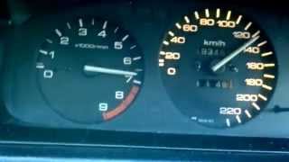 Honda Civic D16Z6 VTEC acceleration [upl. by Odille169]