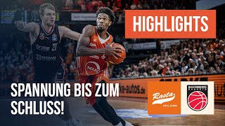 Highlights RASTA Vechta  Bamberg Baskets Saison 202425 [upl. by Viddah123]