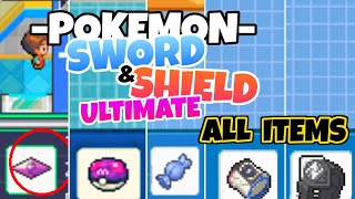 Pokemon Sword And Shield Ultimate All Items Cheats [upl. by Crisey]