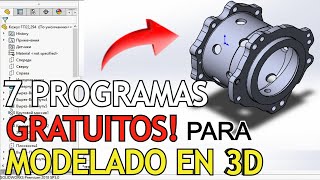 7 Programas GRATUITOS de Diseño 3D para INGENIEROS INDUSTRIALES  Software de DISEÑO INDUSTRIAL [upl. by Laban]