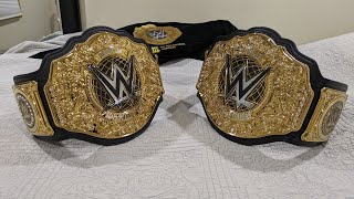 WWE Elite Belt VS Replica [upl. by Ahsienek]