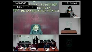 HOMICIDIO CULPOSO X TRANSITO DE VEHICULO AUDIENCIA DE ACUERDO REPARATORIO DE CUMPLIMIENTO INMEDIATO [upl. by Yendahc]