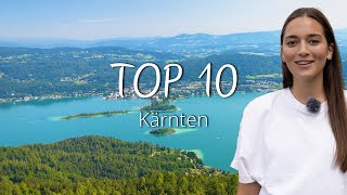 Top 10 Sehenswürdigkeiten amp Ausflugsziele in Kärnten [upl. by Orips]