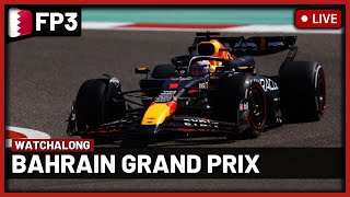 F1 Live Bahrain GP Free Practice 3  Watchalong  Live Timings  Commentary [upl. by Mogerly160]