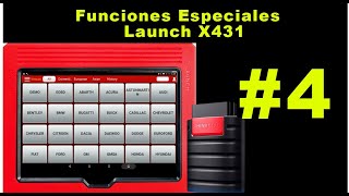 Launch x431 Funciones Especiales Capitulo Final Se Puede o No Programar Llaves Con Launch [upl. by Jaffe937]