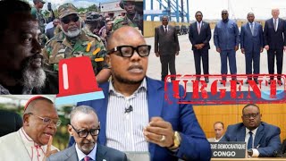 Me KITENGE🚨AFFAIRE CORRIDOR DE LOBITO LES PROPOS DE FATSHI À JBIDEN ET LORENÇO KAGAME KABILA [upl. by Lyons]