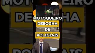 🟡 Motoqueiro FOGE da polícia  Fugir de moto  policiamilitar policiacivil noticias [upl. by Isewk]