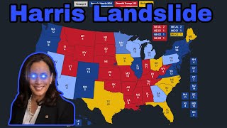 Kamala Harris BEST CASE Scenario in the 2024 Election [upl. by Oakley]