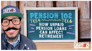 Pension 102  How Unpaid Pension Loans Affect Retirement in 2023 Tier 4 and Tier 6 [upl. by Acilgna]