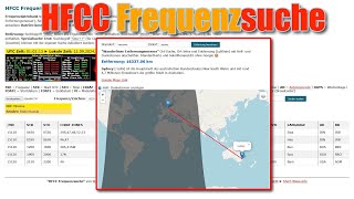 HFCC Frequenzsuche für Kurzwelle 🌞 Entfernungsmesser ► Frequency search for shortwave listeners [upl. by Hentrich191]