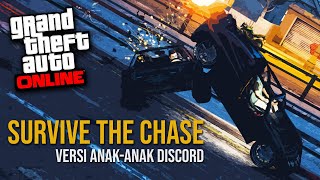 Dikejar Barbar Sama Satu Lobby GTA Online  Survive The Chase [upl. by Tena]