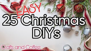 25 Cheap And Easy Christmas Diys  Dollar Tree Holiday Crafts [upl. by Eiryt]