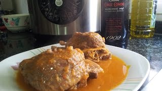 Carrilleras de cerdo al Pedro Ximenez Cream en olla GM F [upl. by Reifnnej]