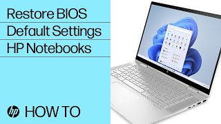 How to Restore BIOS Default Settings  HP Notebooks  HP Support [upl. by Ramej428]