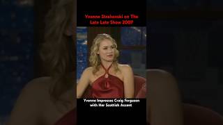 Yvonne Strahovski on The Late Late Show Impressing Craig Ferguson with Her Scottish Accent [upl. by Ebag]