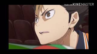 Nishinoya ULTIMATE SAVE haikyuu DUB [upl. by Atilef]