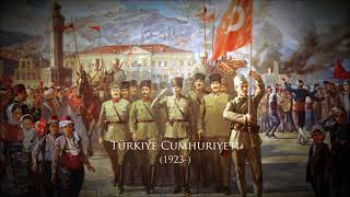 Republic of Türkiye 1923 Turkish War of Independence song quotİzmir Marşıquot [upl. by Imelda]