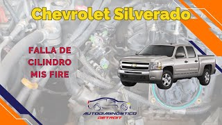 CHEVROLET SILVERADO FALLA DE CILINDROS MIS MFIRE [upl. by Brightman]