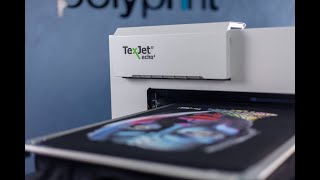 Принтер для печати на футболках Polyprint TexJet echo2 [upl. by Gean]