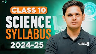 CBSE Science Complete Syllabus For Class 10th 202425  Prashant Kirad  Next Toppers [upl. by Mulford]