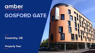 Property Tour  Gosford Gate Coventry  Student Accommodation in UK  amber [upl. by Lemej]