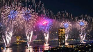 New York City Macys 4th of July Fireworks 2024 on Hudson River 4K HDR  Biggest Fireworks in USA [upl. by Appel]