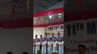 KBPC choirgospel kokborok songThe 11th musical meet 2024 at jay gabin BCgospelmusic shorts [upl. by Ahsemot]